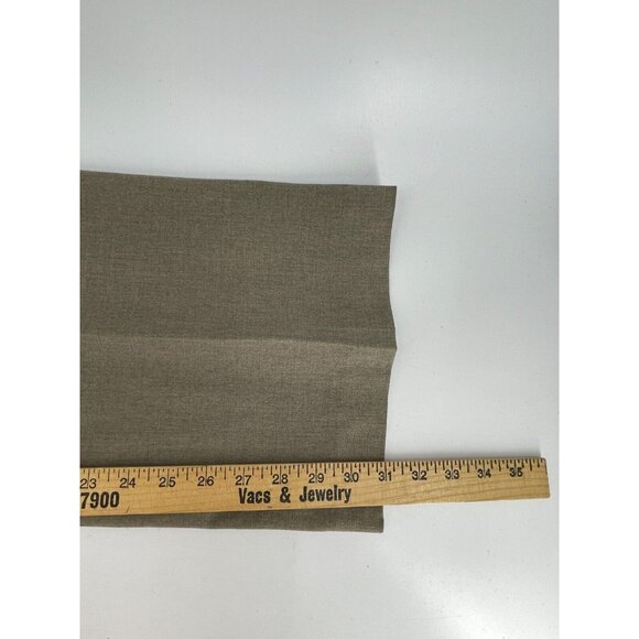 Talbots Heritage Women's Brown Mid Rise Flat Front Wide Leg Career Pants Size 10 - Picture 11 of 12